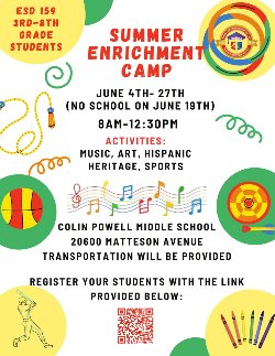 Summer Enrichment Camp